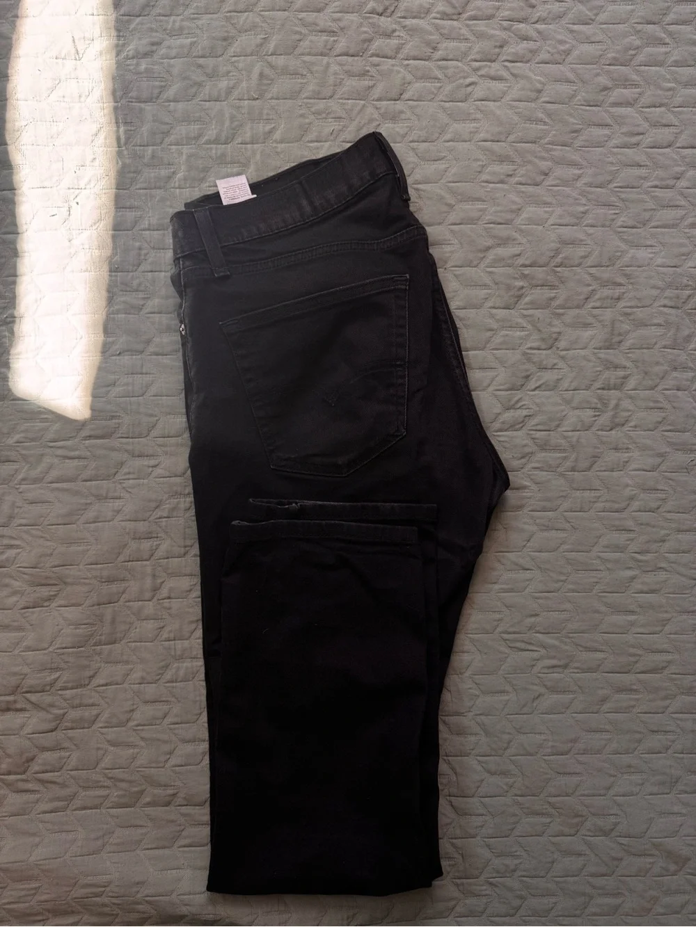 Levi's Men's Black Straight Leg Jeans 32 x 32